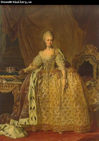 Lorens Pasch the Younger Sophia Magdalene of Brandenburg Kulmbach